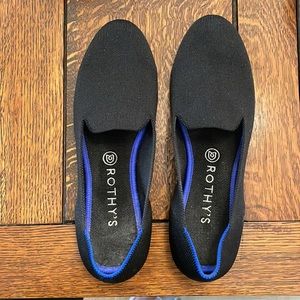 Rothy's Women's Black The Loafer Size 9.5 worn 1x!